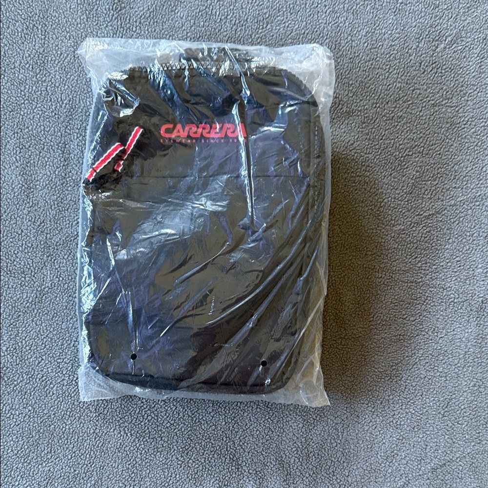 Carrera Black and Red Cross body bag